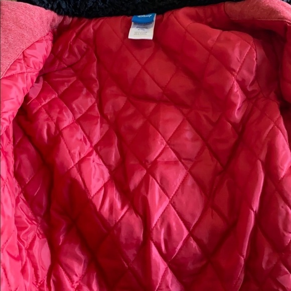 Kids Red Disney Jacket Mickey Ears Hooded - Picture 4 of 11